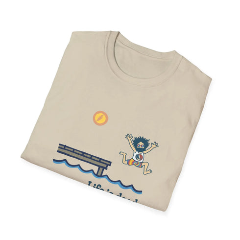 Grateful Dead - Life is dead. Jerry's Playin' At the Lake T-Shirt - StealieShop